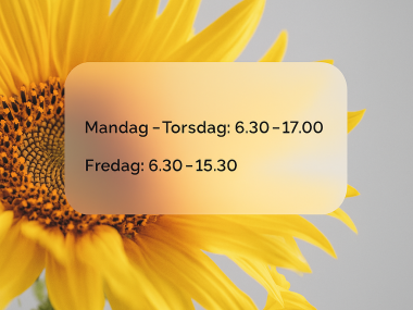 Åbningstider